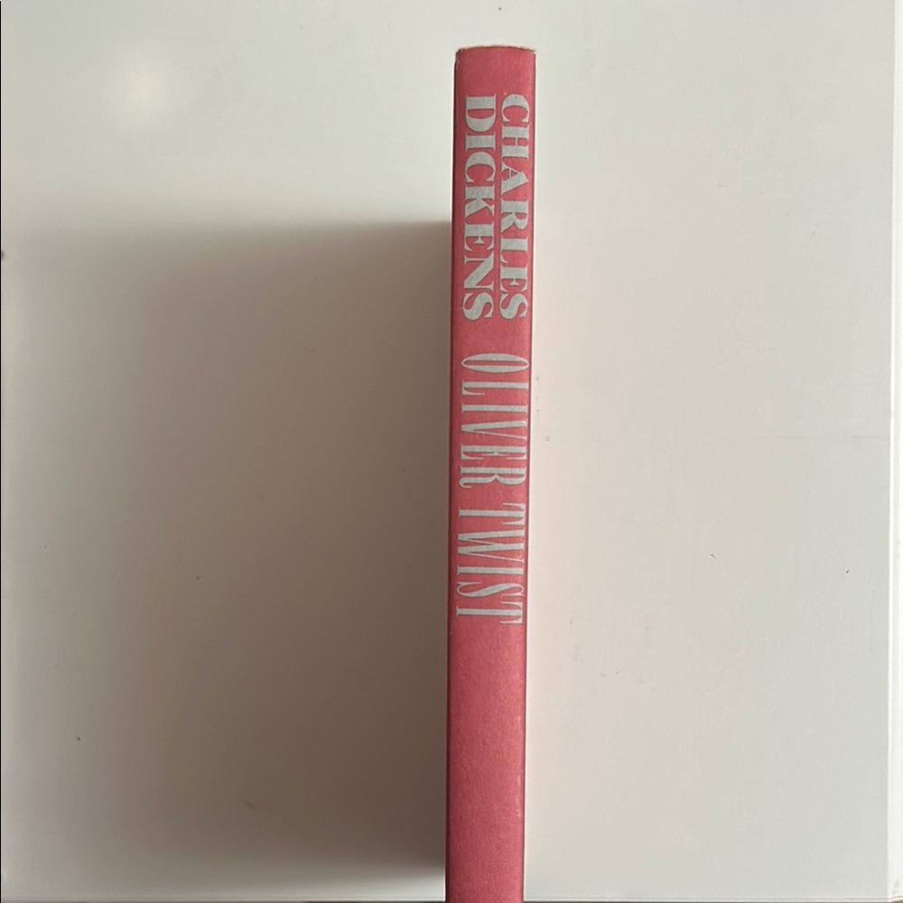 Charles Dickens 'Oliver Twist' Pink Hardcover Book